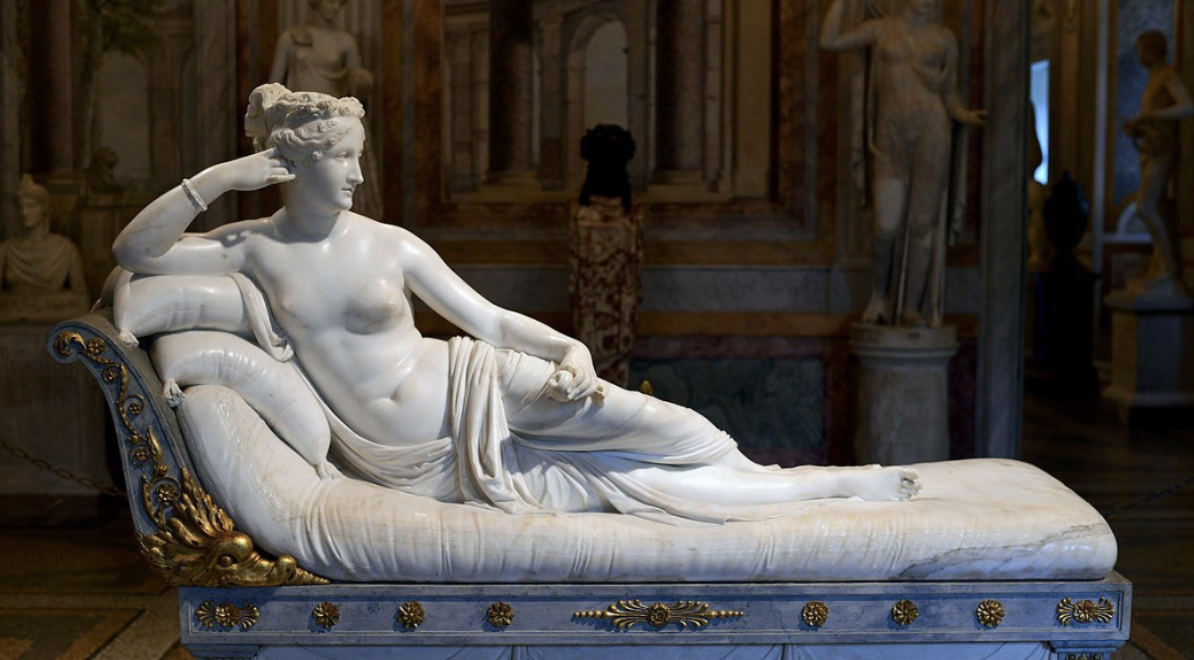 <p>Pauline Borghese as Venus Victorious (date)</p>