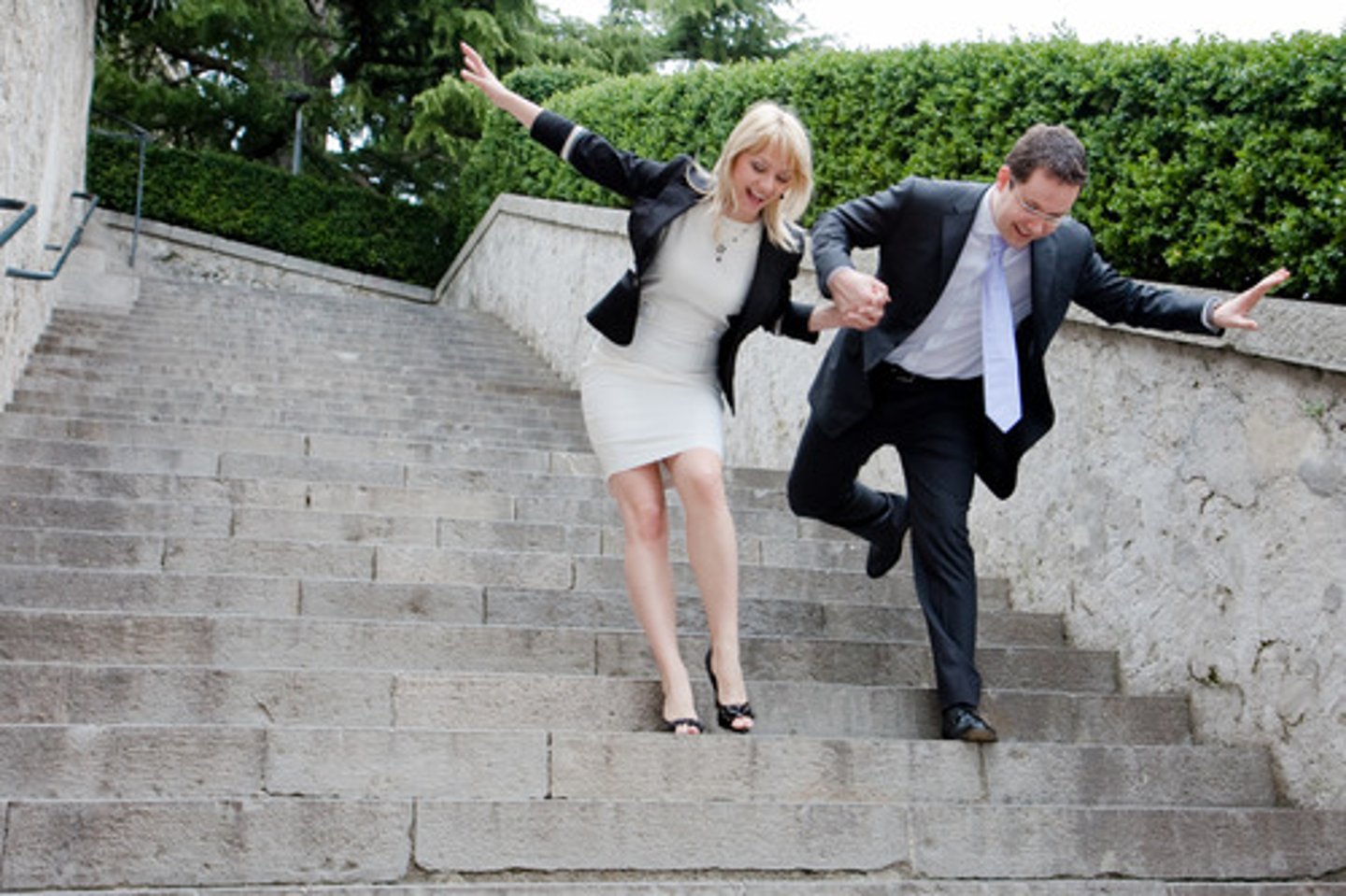 <p>they fell (m. or mixed group)</p>