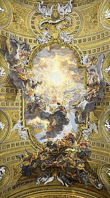 <p>Triumph in the Name of Jesus (in Il Gesu)</p>