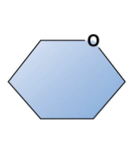 <p>Simple Structure of Glucose</p>
