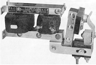 <p>____ 99. This is a ______________. a. Out-of-Step relay c. Field contactor used in the starting of a synchronous motor b. Polarized field frequency relay d. Rotor of a synchronous motor</p>