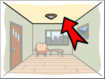 <p>потолок</p>