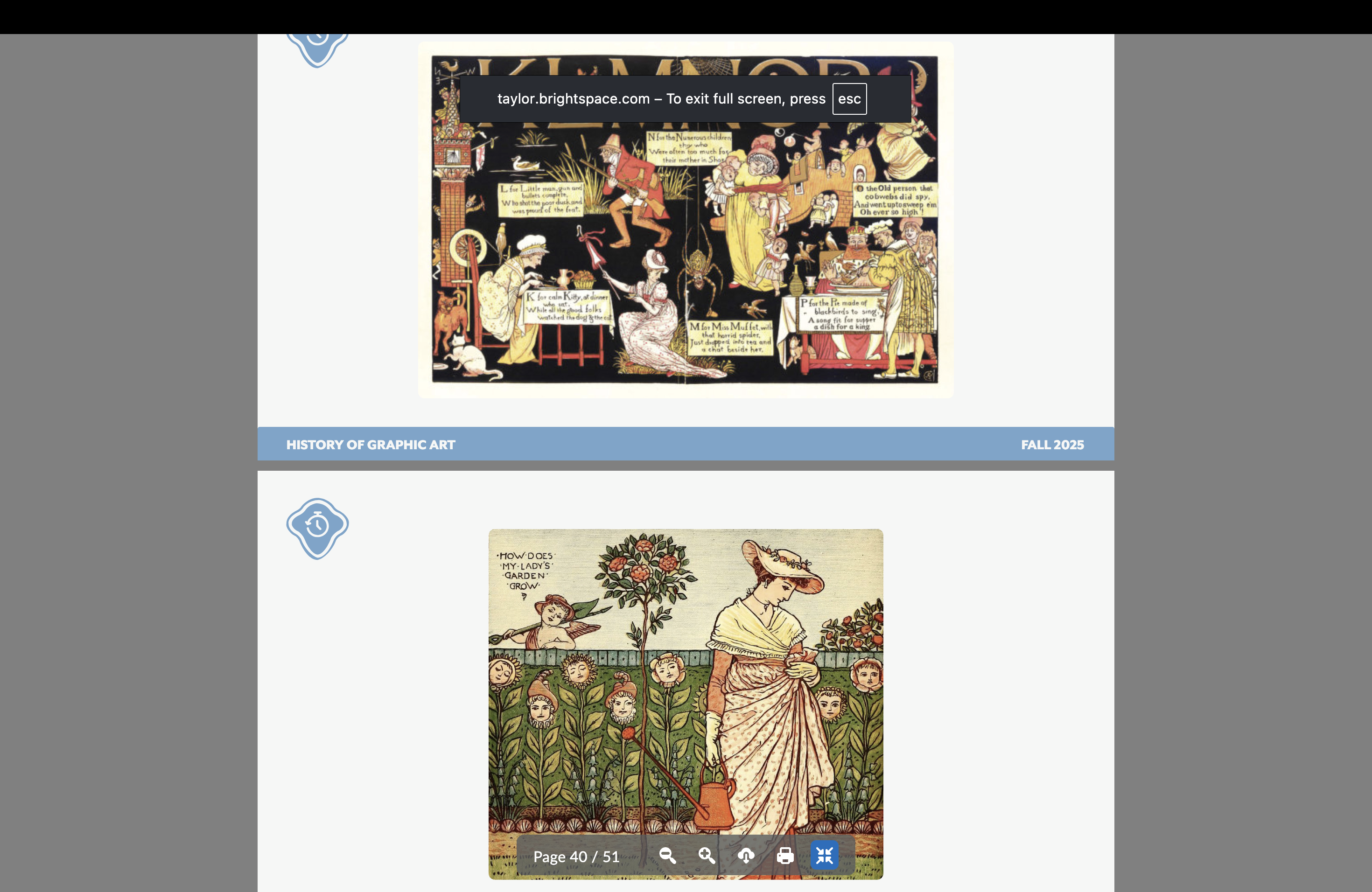 <p>Arts and Crafts Movement illustrator<br>The first mass-market, in-color work for kids</p>
