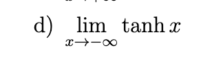 <p>Find the following limits, and confirm that they are consistent with the graphs of the functions involved in each case.</p>