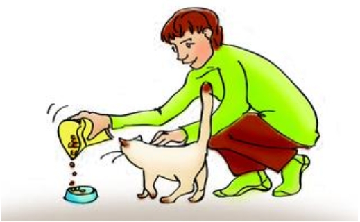 <p>You give food to somebody-you <strong>feed</strong> somebody.</p><p><span>|fiːd| (|fed|, |fed|)</span></p><p>Кормить</p>