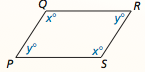 <p>If a quadrilateral is a parallelogram, then its consecutive angles are supplementary.</p>