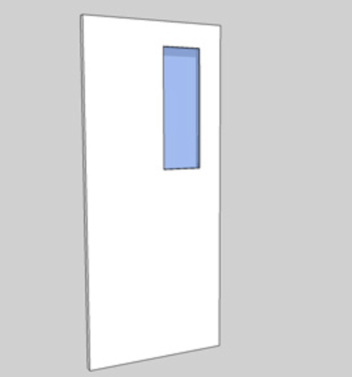 <p>Term used for the glass insert in doors</p>