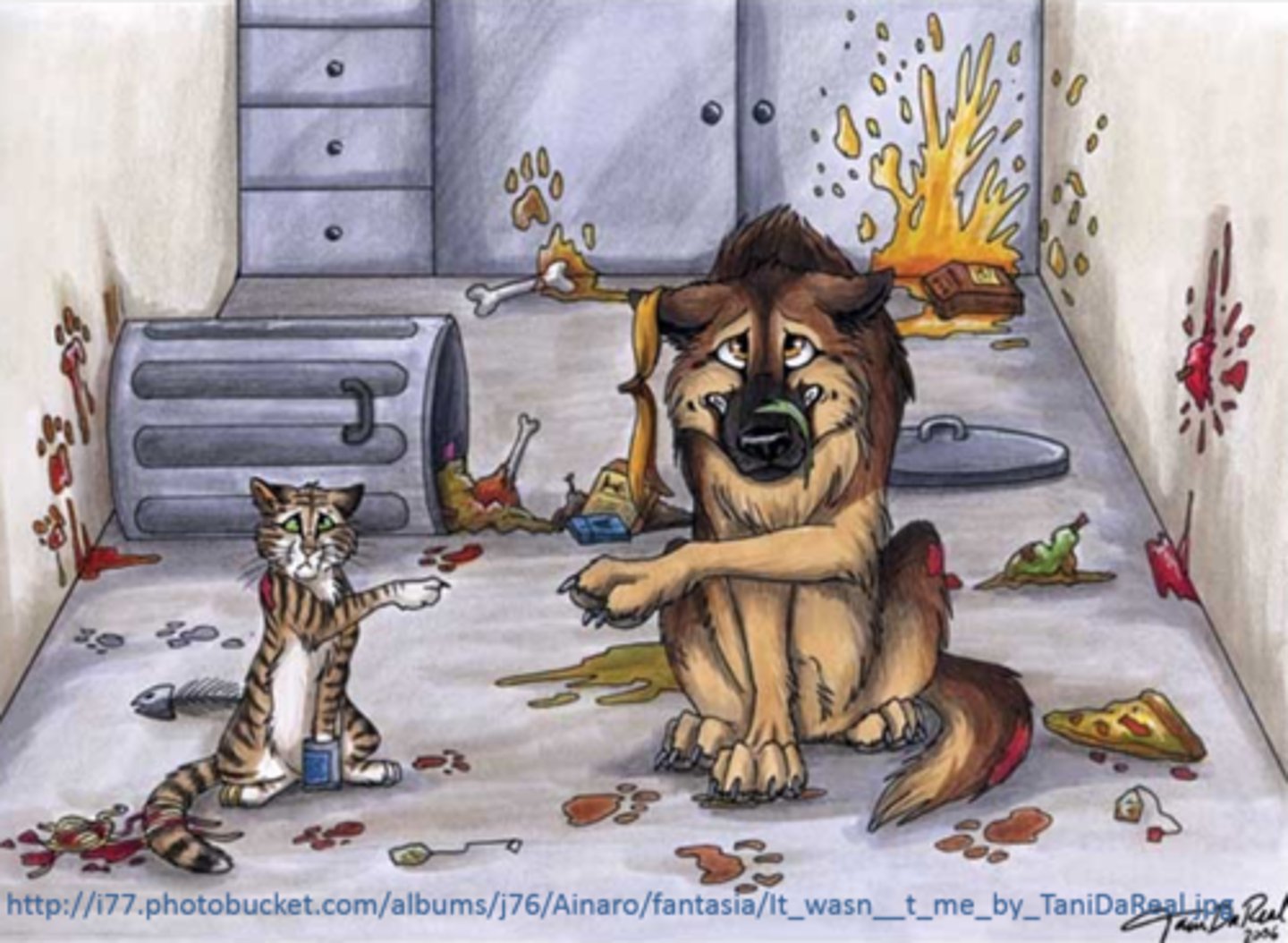 <p>It wasn't me.</p>