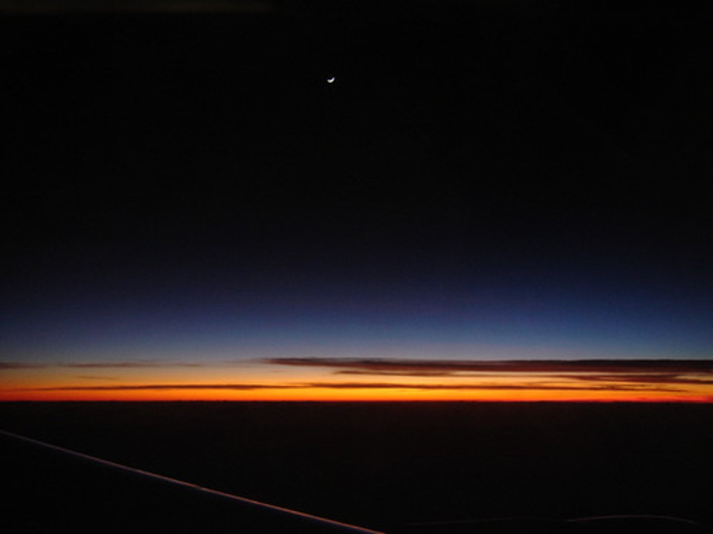 <p>at dusk (night is coming)</p>