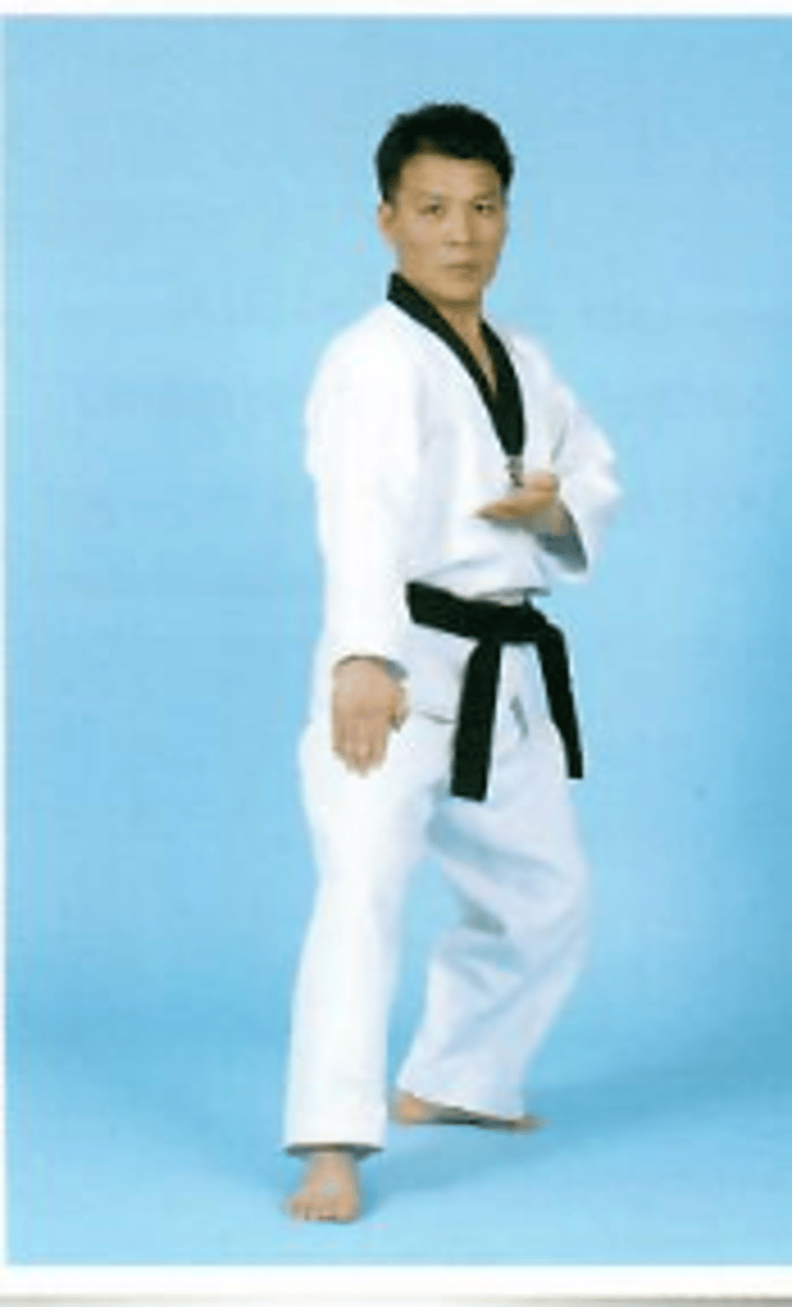 <p>This block is used to ensure defense of the lower portion of body in coming from the punch or kick. Cover down the center and lower portion of your body with this block to protect at the connecting point.</p><p>- Twist the wrist to defend the lower portion by sweeping the wrist downward. The elbow should bend slightly; the defending hand must be tense &amp; tight.</p><p>- Make the block with the outer wrist, which is the connecting point.</p><p>- Turn your body sideways toward the front attack. The elbow should go on further beyond the body-line; the distance between the fist and belly is about 4 inch.</p><p>- Stop the fist in front of the body to block below the belt.</p>