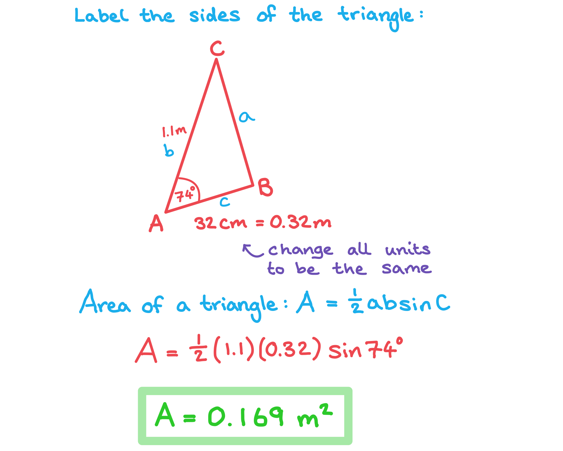 <p>Used Trough out 2 sides an angle without height </p>