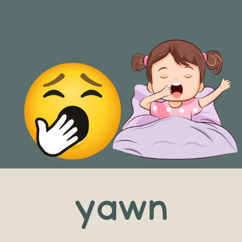 <p>yawn</p>