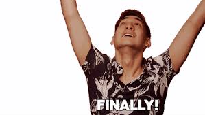 <p>at last, finally</p>