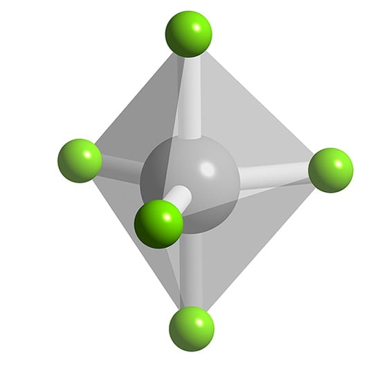 <ol><li><p>Five surrounding atoms</p></li><li><p>zero lone pairs</p></li><li><p>two different bond angles: 90°&nbsp;and 120°</p></li><li><p>Five groups </p><ol><li><p>1 points towards you</p></li><li><p>1 points behind you</p></li></ol></li><li><p>Five bonding pairs</p></li></ol>