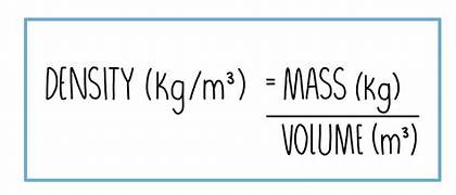 <p>Density equation</p>