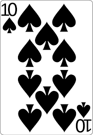 <p>10 of spades</p>