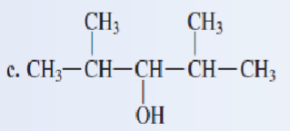 <p>Classify each of the following alcohols as a primary secondary, or tertiary: </p>