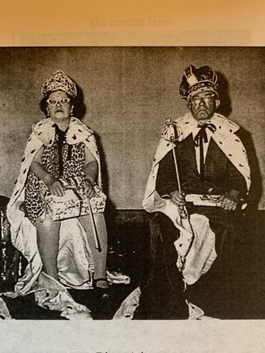 <p>King and Queen of a Senior's Dance</p>