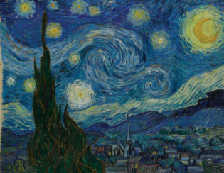 <p>The Starry Night</p>