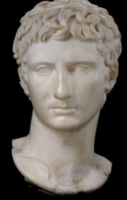 <p>posthumous portrait of augustus</p>