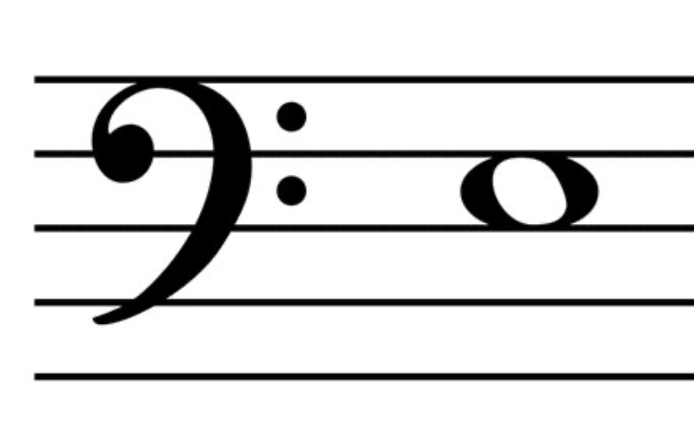 <p>What space is this on the bass?</p>