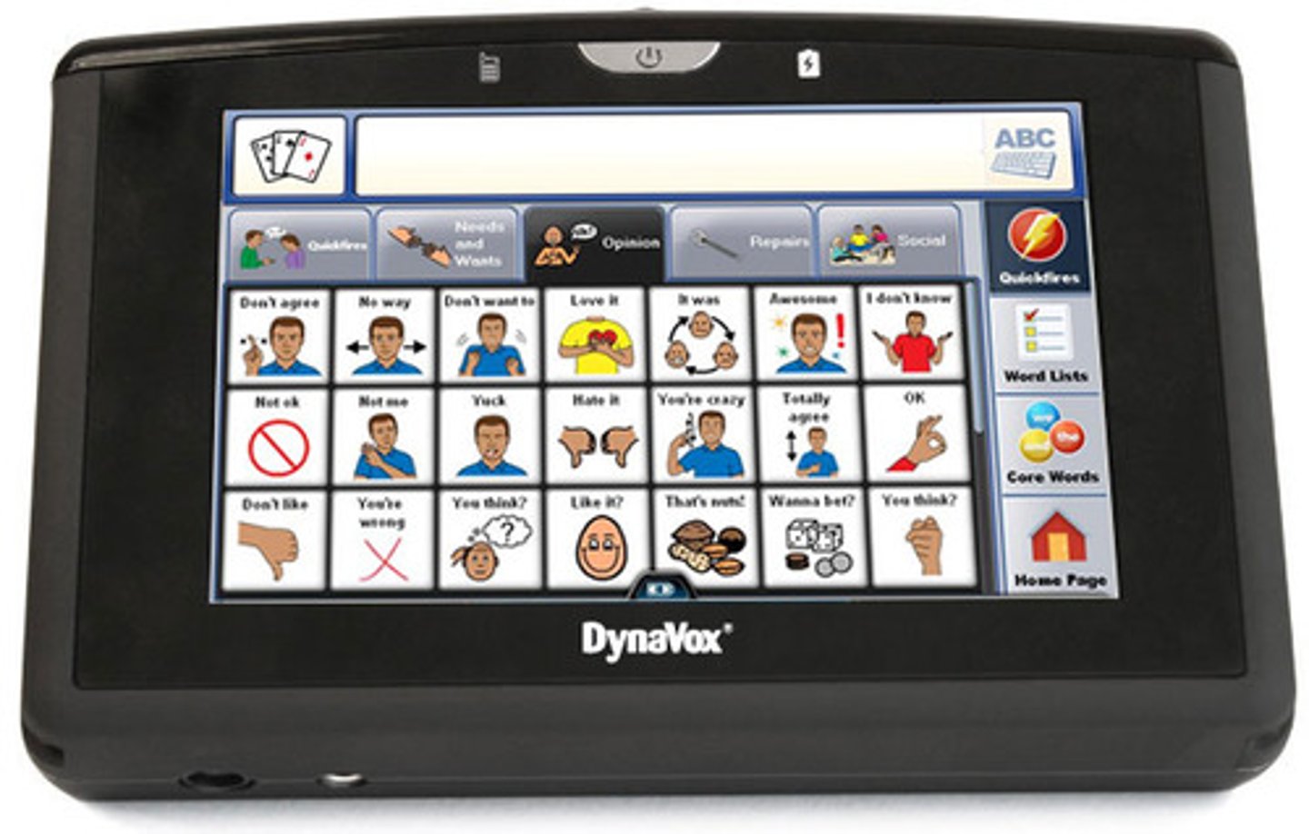 <p>electronic AAC systems that use digital technology and often produce speech output</p>