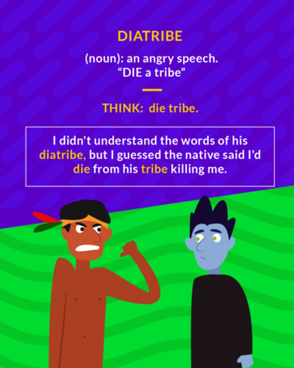 <p>(n.) a bitter and prolonged verbal attack</p><p>(noun) an angry speech</p>