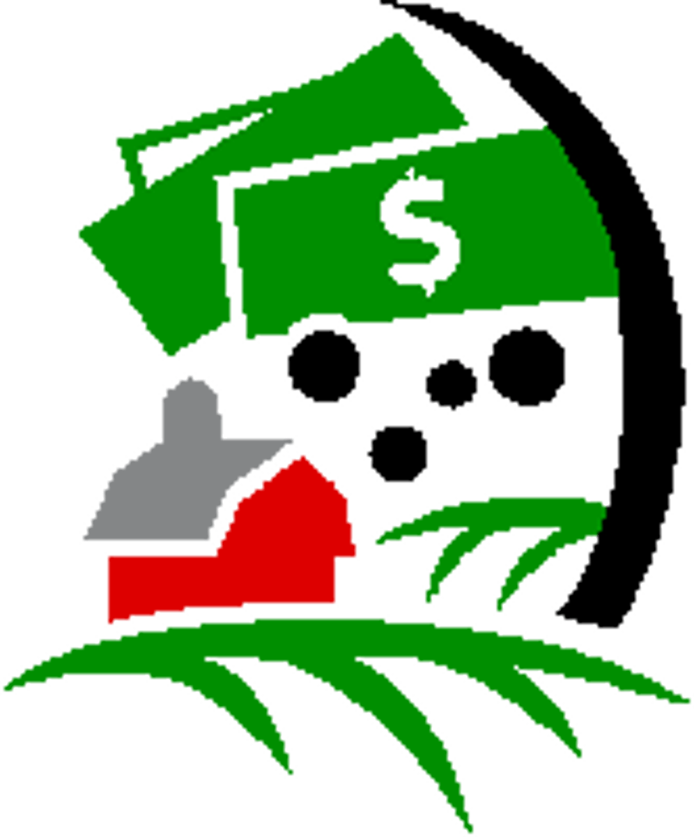 <p>Commercial agriculture in which large corporations own and operate various steps in the production process with an emphasis on profit</p>