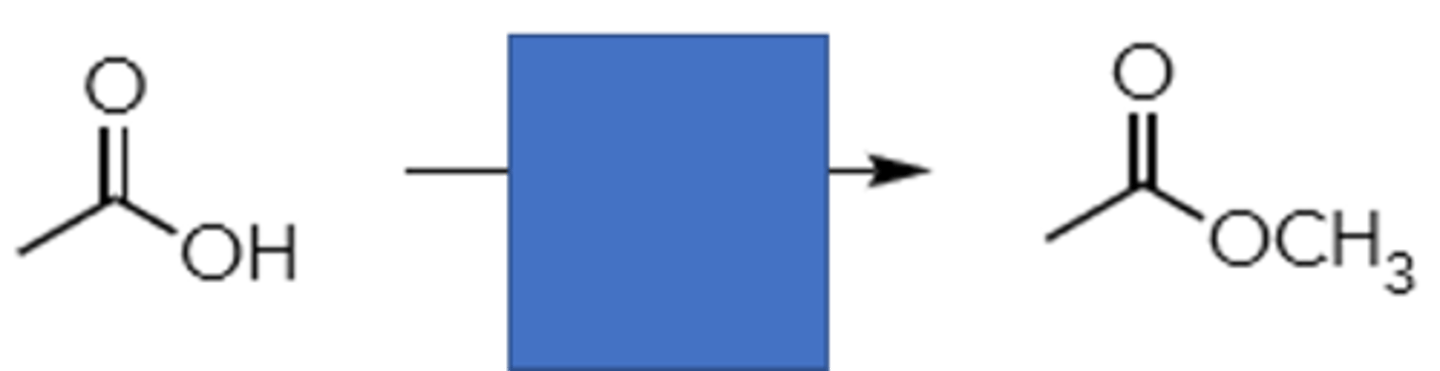 <p>adds CH3 to anion</p>