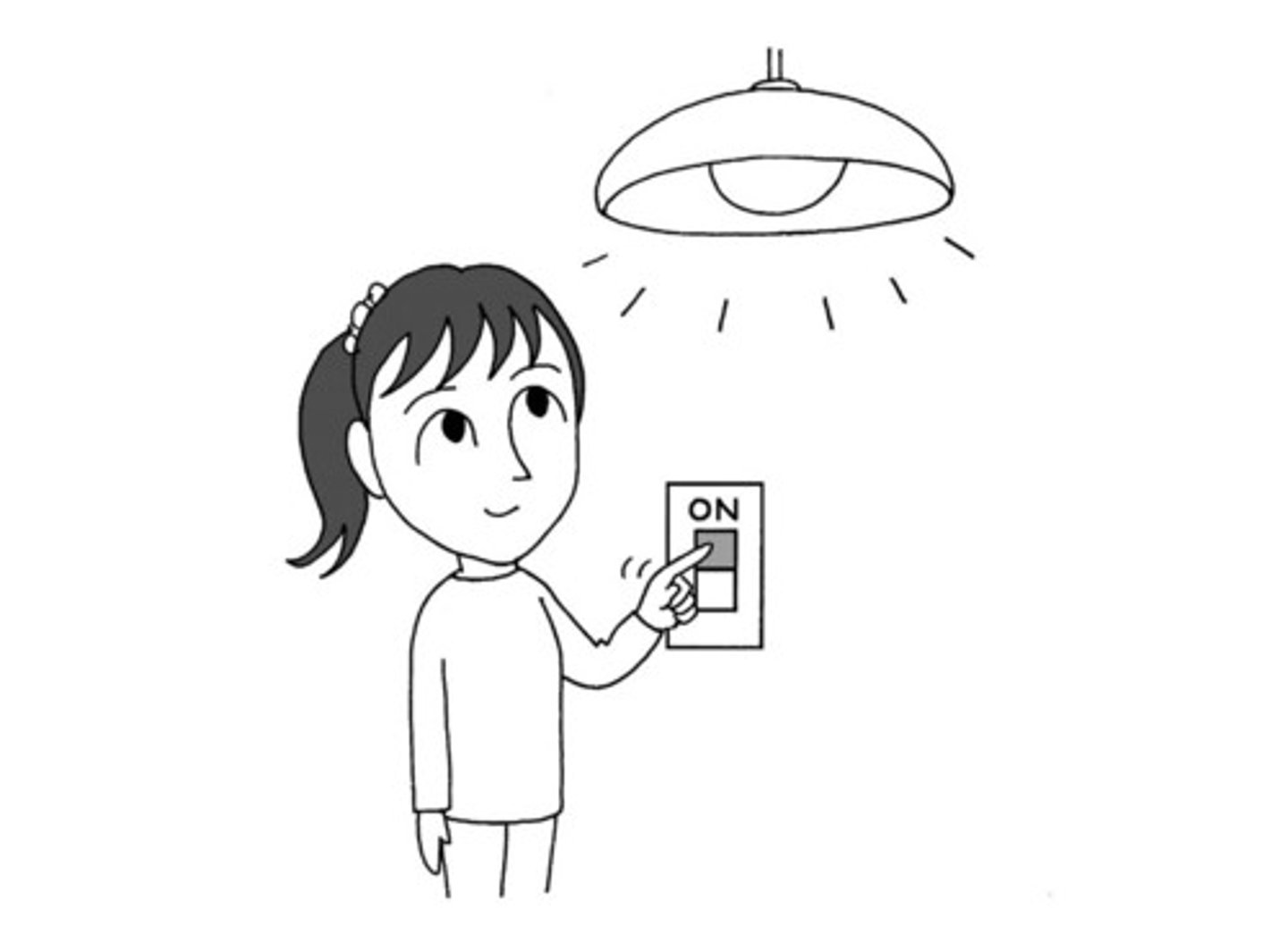 <p>to turn on</p>