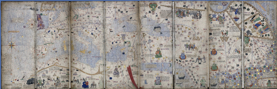 <p>what is the context and placement of the <span style="background-color: transparent;"><span>Catalan Atlas and its significance </span></span></p>