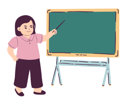<p>un profesor/una profesora</p>