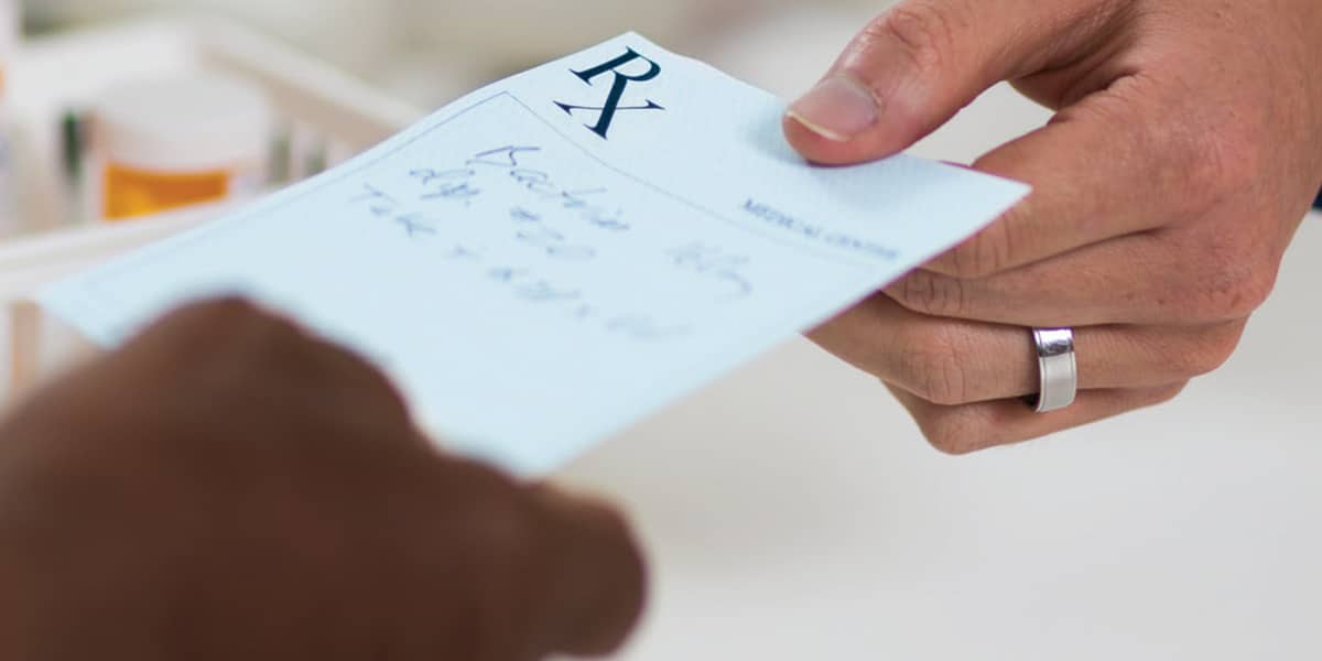 <p>Prescribe</p>