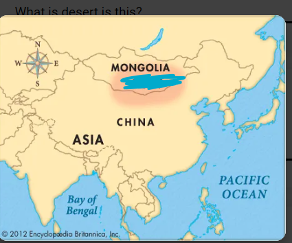 What desert is this?