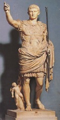 <p>The first emperor of the Roman Empire after Julius Caesar was assassinated, who brought peace and order to Rome and started Pax Romana.</p>