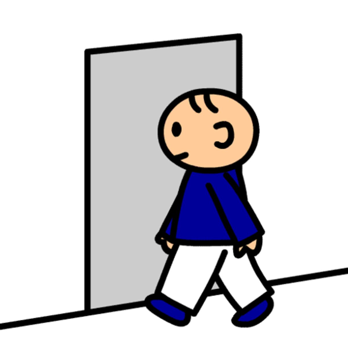 <p>to enter</p>
