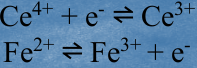 <p>We can split any oxidation/reduction equation into ____that show which species gains electrons and which loses them. </p>