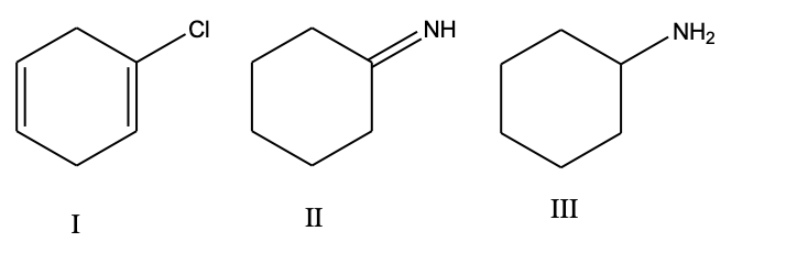 <p>List the following compounds in order of increasing level of oxidation:</p>