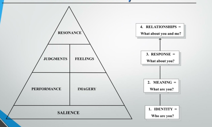 <p>The Customer-Based Brand Equity (CBBE) pyramid, developed by Keller, outlines how to build strong brands by moving through four stages: <strong>salience, performance &amp; imagery, judgments &amp; feelings, and finally resonance</strong>. The goal is to create deep psychological and behavioral loyalty at the top of the pyramid.</p>