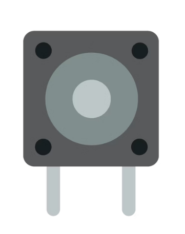 <p><span>A switch that </span><span style="color: yellow;"><strong>closes the circuit when pressed. When released, the circuit becomes open again.</strong></span><span> Used as input devices and allow the Arduino board to</span><span style="color: blue;"><strong> detect on/off signals.</strong></span></p>