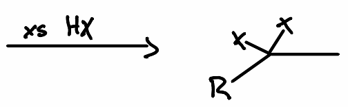 <p>What is the reactant of the following reaction?</p>