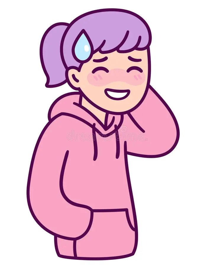 <p>shy</p>