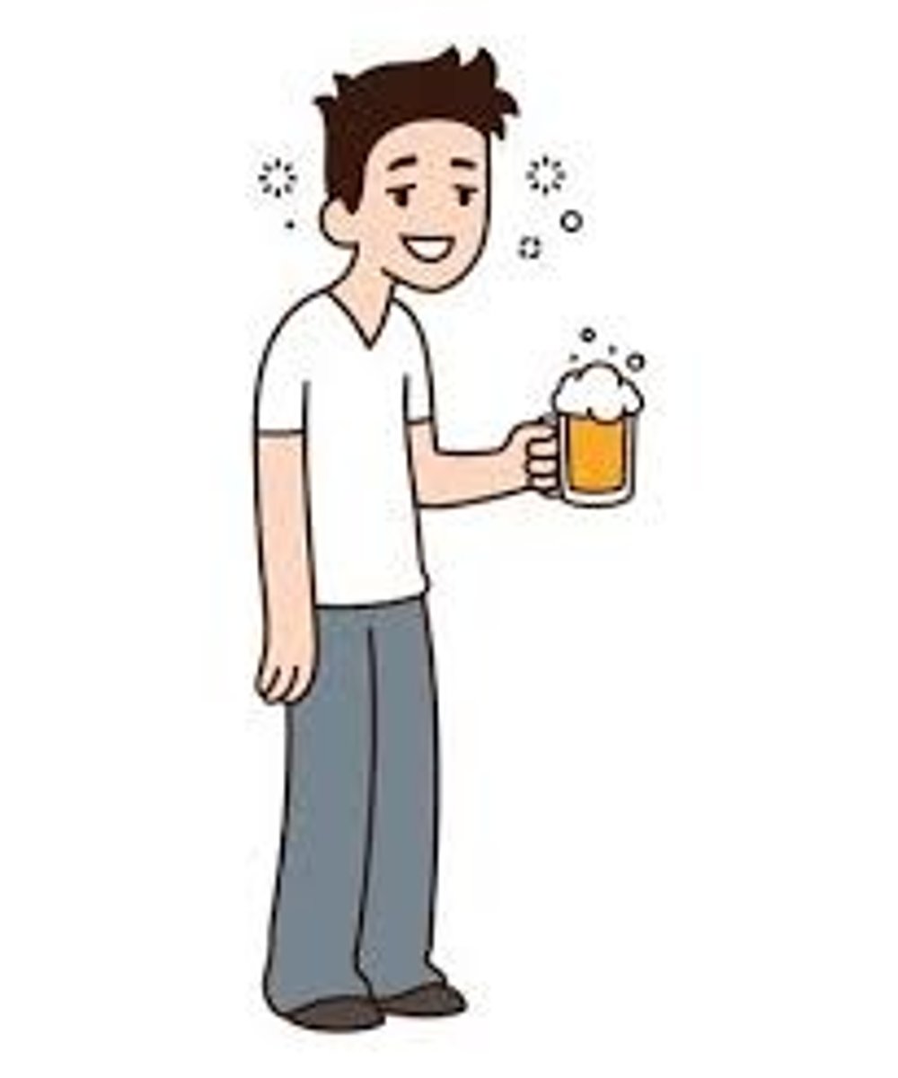 <p>slightly tipsy</p>