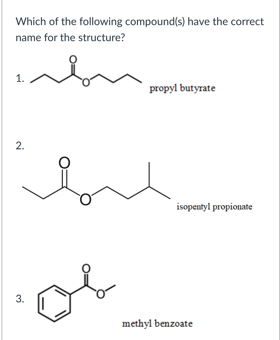 <p>(Lab 5: Fischer esterification) </p>