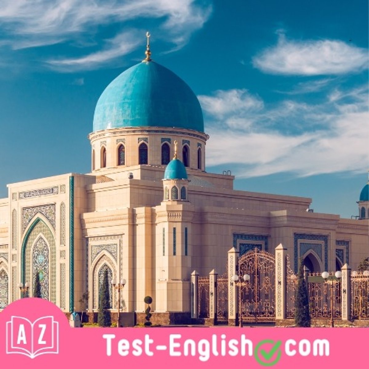 <p>Many Muslims in the area visit the _____ regularly to pray.</p>