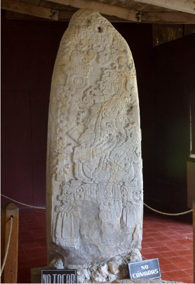 <p>Tikal, Stela 31, c. 445 CE</p>