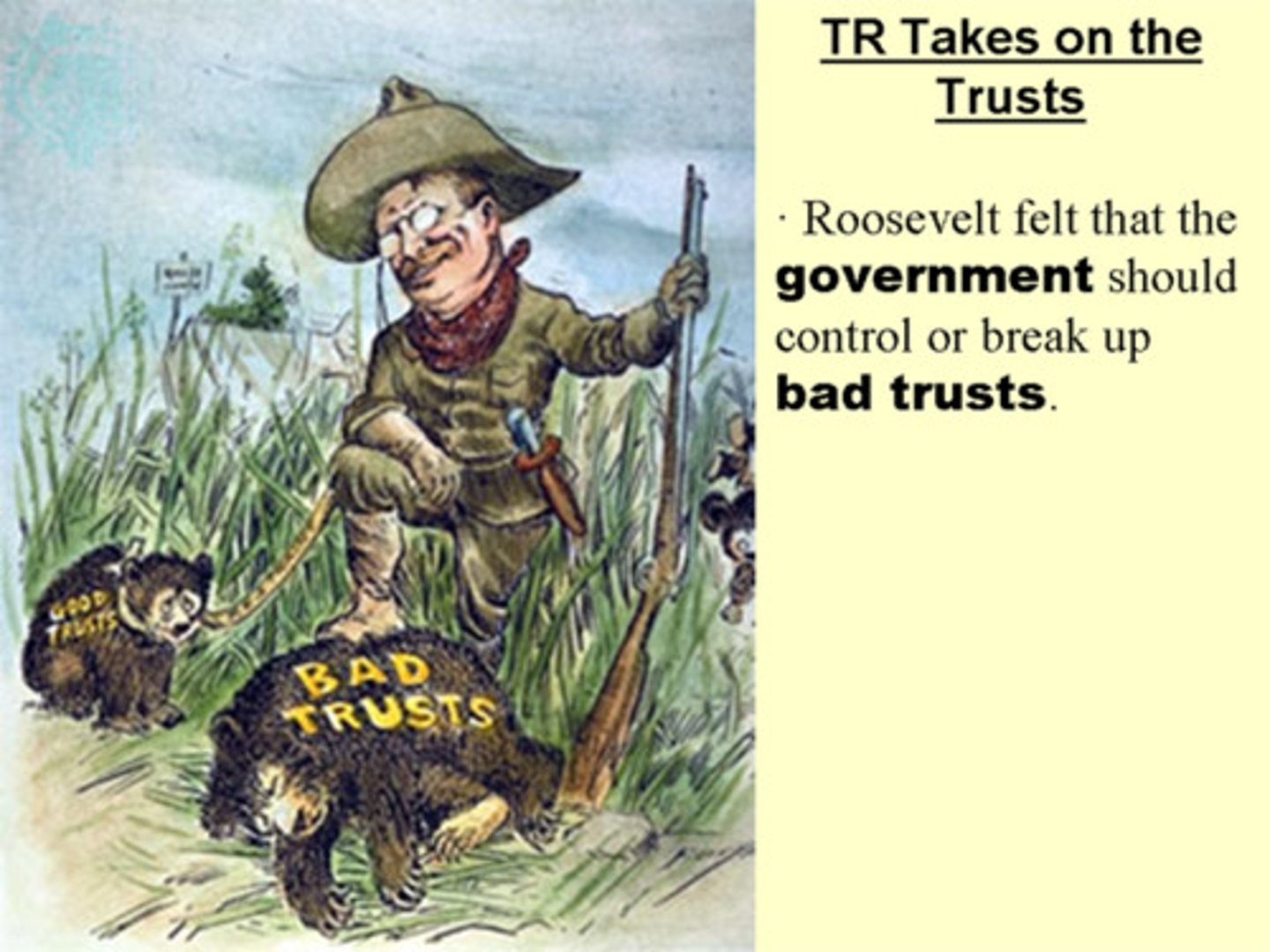 <p>Created to outlaw monopolies and protect consumers.</p>