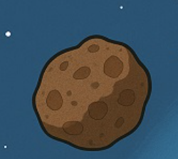 <p>A small rocky or metallic body in outer space, smaller than an asteroid, that can become a meteor when it enters Earth's atmosphere. </p>