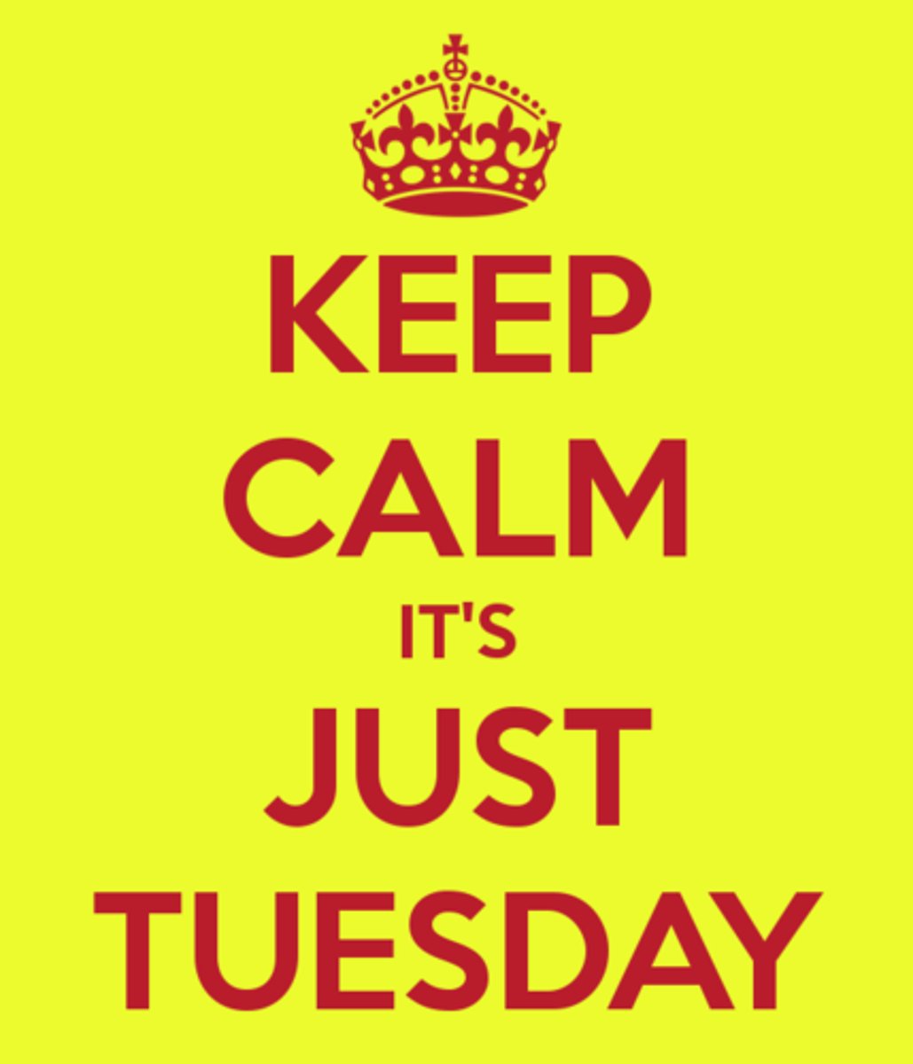 <p>Tuesday</p>