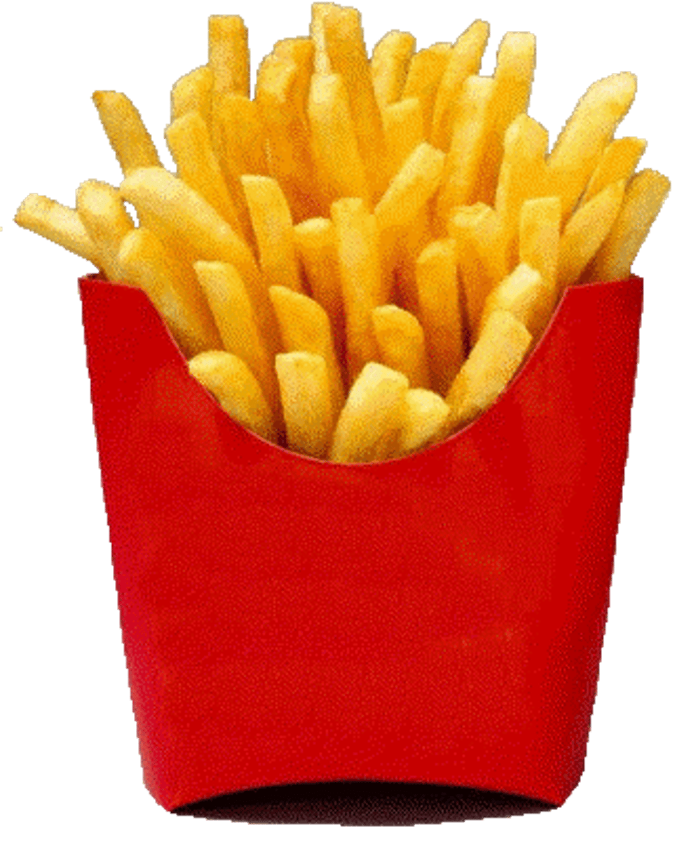 <p>the french fries</p>